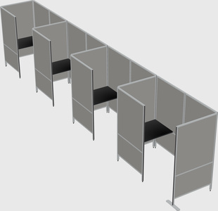 Small private panel system