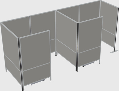 Small private panel system