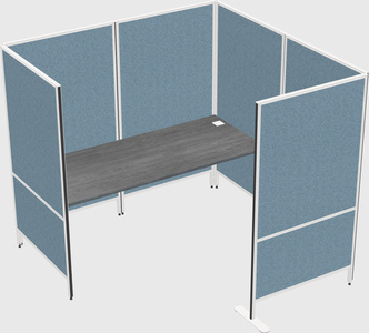 Flexible panel system with privacy