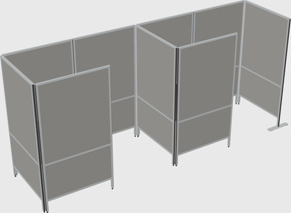 Small private panel system