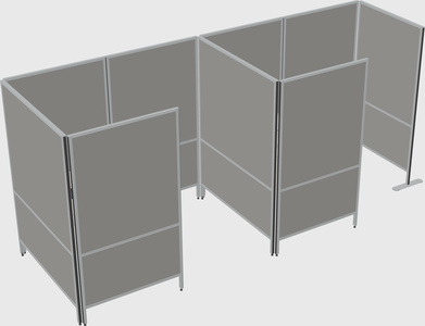 Small private panel system