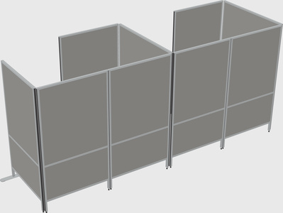 Small private panel system