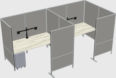 Système de panneaux flexibles avec confidentialité