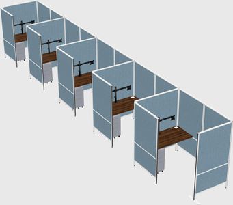 Small private panel system