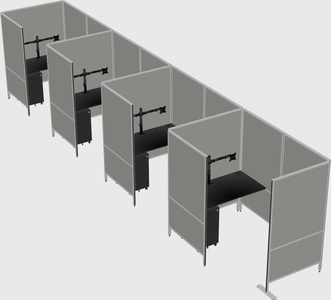 Small private panel system