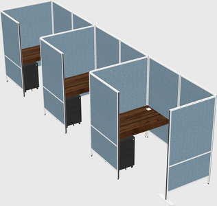 Small private panel system