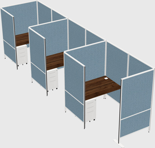 Small private panel system