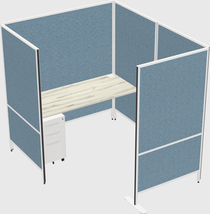 Flexible panel system with privacy