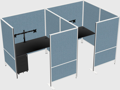Système de panneaux flexibles avec confidentialité