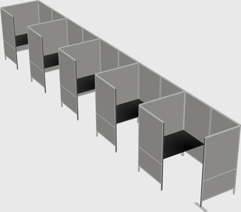 Small private panel system