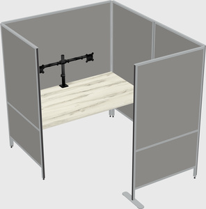 Système de panneaux flexibles avec confidentialité
