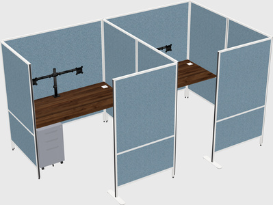 具有隐私的灵活面板系统