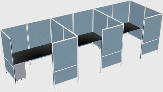 具有隐私的灵活面板系统