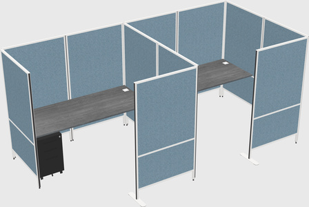 Système de panneaux flexibles avec confidentialité