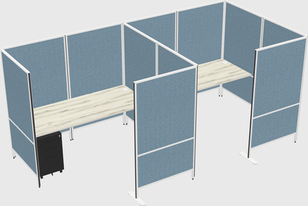 Système de panneaux flexibles avec confidentialité