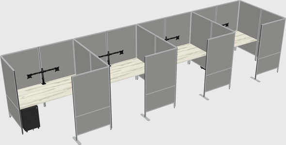 Système de panneaux flexibles avec confidentialité