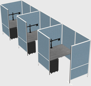 Small private panel system