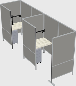 Petit système de panneaux privés