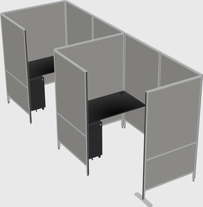 Small private panel system