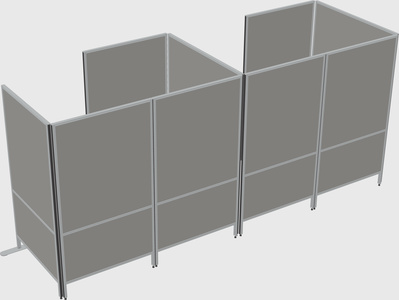 Small private panel system