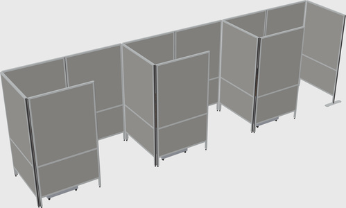 Petit système de panneaux privés