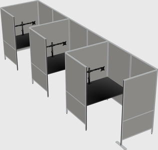 Small private panel system