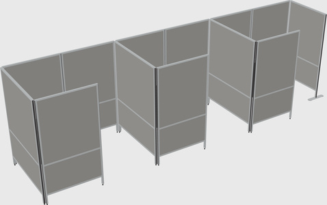 Small private panel system