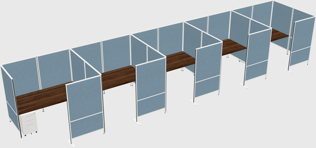 Système de panneaux flexibles avec confidentialité