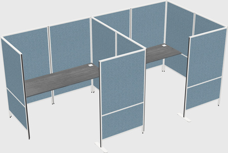 Flexible panel system with privacy