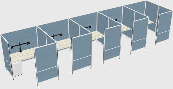 具有隐私的灵活面板系统