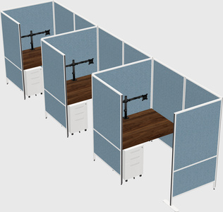 Small private panel system