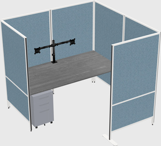 Système de panneaux flexibles avec confidentialité