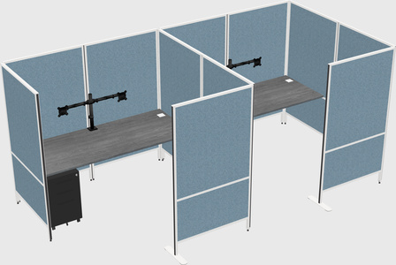 Système de panneaux flexibles avec confidentialité