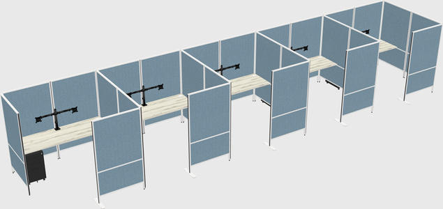 具有隐私的灵活面板系统