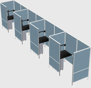 Small private panel system