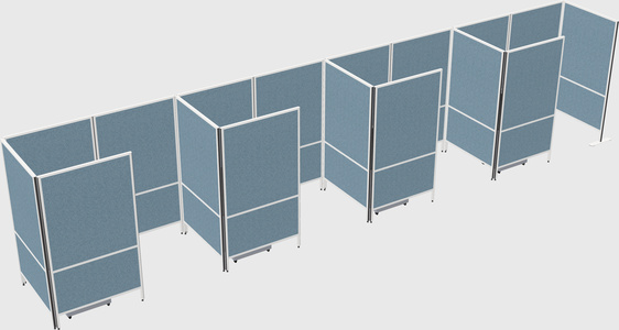 Small private panel system