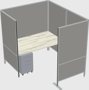Système de panneaux flexibles avec confidentialité