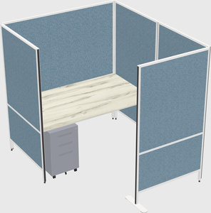 Flexible panel system with privacy