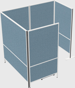 Flexible panel system with privacy