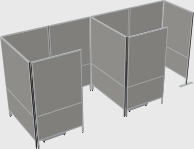 Small private panel system