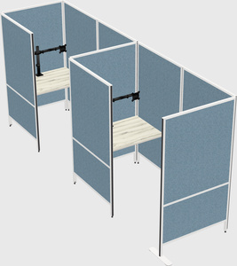 Small private panel system