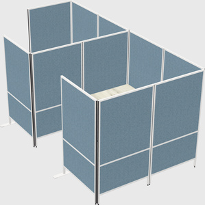 Flexible panel system with privacy