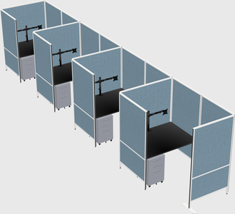 Small private panel system