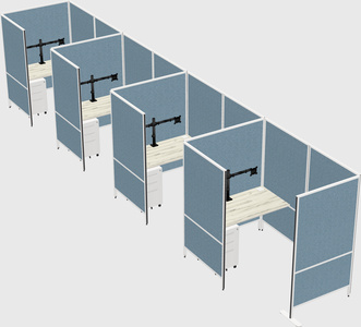 Small private panel system