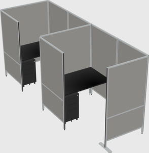 Petit système de panneaux privés