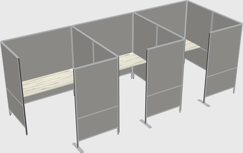 Système de panneaux flexibles avec confidentialité