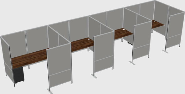 Système de panneaux flexibles avec confidentialité