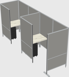 Small private panel system