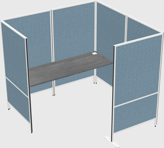 Système de panneaux flexibles avec confidentialité