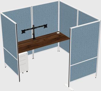 Système de panneaux flexibles avec confidentialité